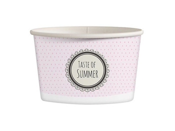 KRAM MISKA PAPIEROWA NADRUK PASTELE 245ML A25