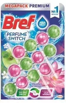 BREF PERFUME SWITCH 3x50g JABŁKO/LILIA WODNA