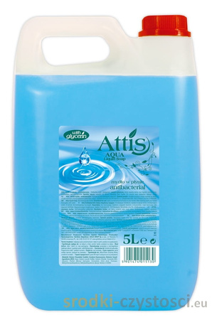 Attis Aqua mydło w płynie antybakteryjne 5L