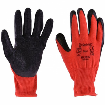 Rękawice robocze ochronne- powłoka lateksowa L