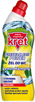 KRET WC GEL LEMON HARMONY 750ml