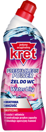 KRET WC GEL WATER LILY 750ml