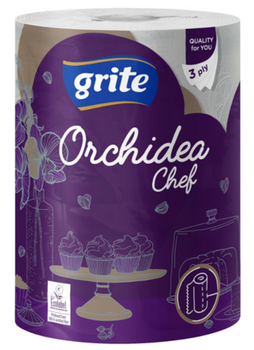 Ręcznik  papierowy grite orchidea