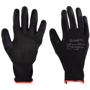 Rękawice robocze ochronne czarne M