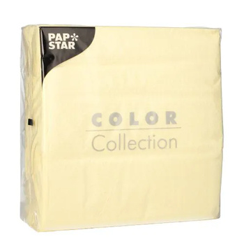PAPSTAR 86331 SERWETKI 1W 33x33 KREMOWY A100