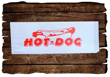 Koperta hot-dog  papierowa  a500