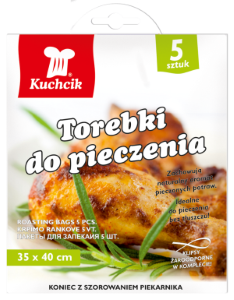 KUCHCIK 2412 TOREBKI DO PIECZENIA 35x40cm A5