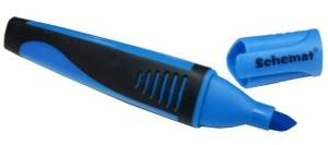 SCHEMAT ZAKREŚLACZ 2476 NIEBIESKI