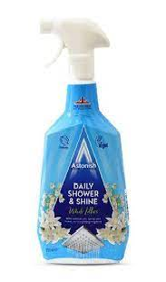 Astonish SHOWER SPRAY WHITE LILLIES 750ML do mycia kabin prysznicowych.