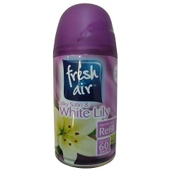 FRESH AIR REFILL SILKY SATIN&amp;WHITE 250ML