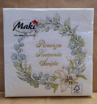 SERWETKA MAKI LUNCH 33x33 3W SLKO 001901 A20/12