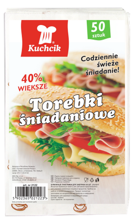 KUCHCIK 2122 TOREBKI ŚNIADANIOWE 21x12x7 A50