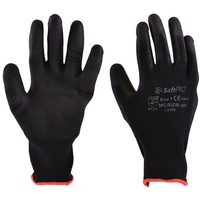 Rękawice robocze ochronne czarne XL