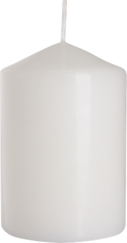 Bispol  Świeca walec 70/100-90 biała A1