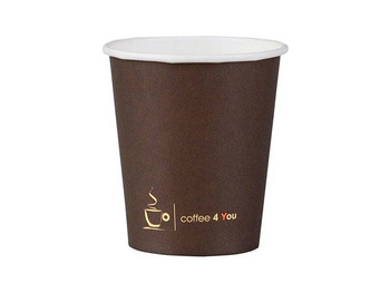 KRAM KUBEK PAPIEROWY NADRUK 300ML COFFEE & TEA A50