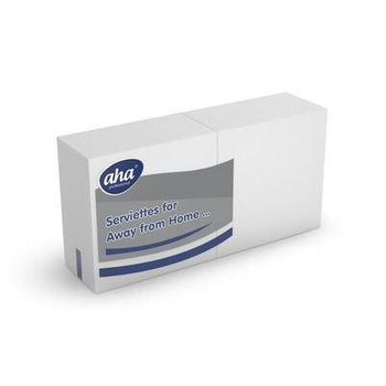 SERWETKA AHA 3W 33CM A200x8 GŁADKA BIAŁA