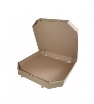 Pudełka na pizzę 32x32 ścięte rogi szare 100 sztuk