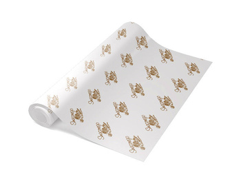 KRAM PAPIER BIAŁY PE NU SMACZNEGO 35cm ROLKA 10kg