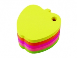 KARTKI SAMOP/400KRT 5KOL NEON JABŁKA