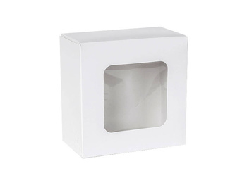 KRAM POJEMNIK KARTONOWY CIASTO 130x130x70 BIAŁY OK