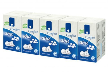 Chusteczka higieniczna Aha comfort biała