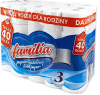 Papier toaletowy Familia 3w 40 rolek