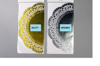 SERWETKA DEKORACYJNA KAJM SREBRNA fi 33 A4