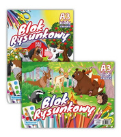 SCHEMAT BLOK RYSUNKOWY A3 STANDARD BIAŁY