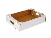 KARTON NA PĄCZKI I CIASTA 400x300x85 BIAŁY