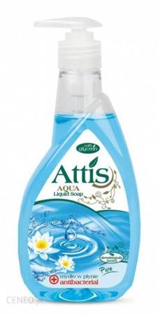 Attis Aqua mydło w płynie antybakteryjne z dozownikiem 400ml